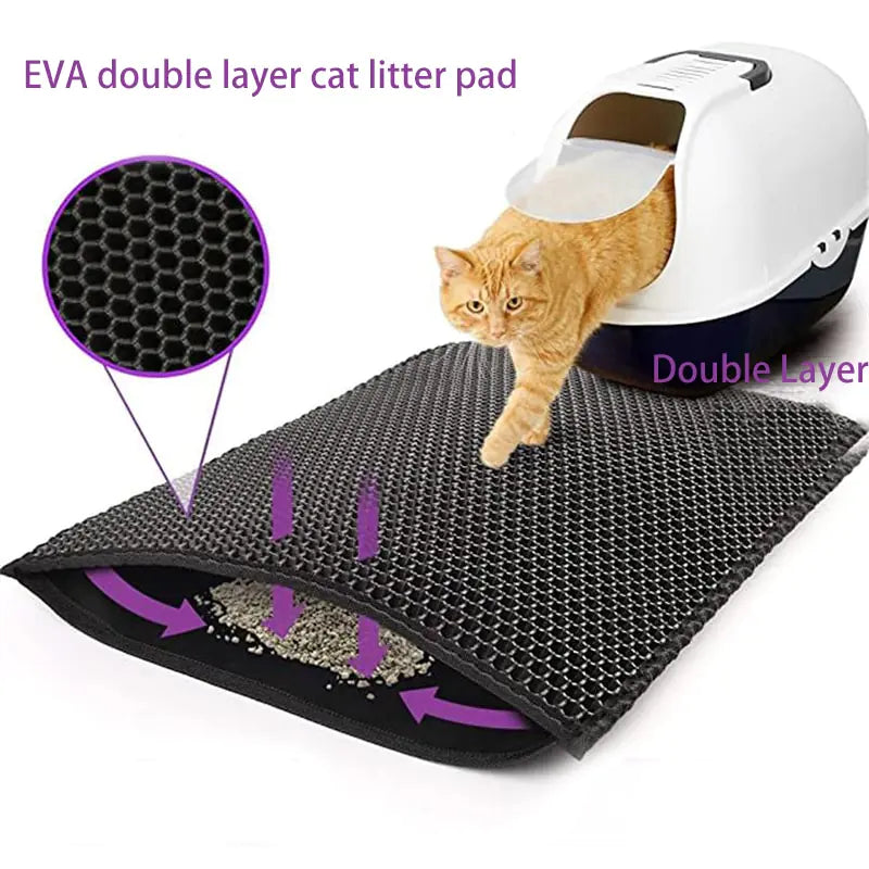 Perr-Anti Messy Litter box mat